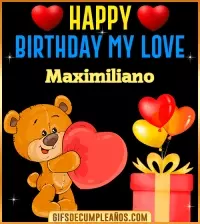 GIF Gif Happy Birthday My Love Maximiliano